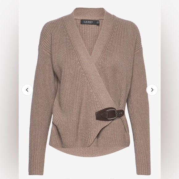 Ralph Lauren Sweaters - Lauren‎ Ralph Lauren Buckle-Trim Cotton Cardigan, Size XS